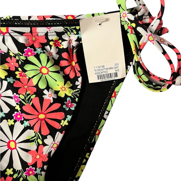 NWT Floral Bathing Suit Bottoms (L) - Picture 3 of 5